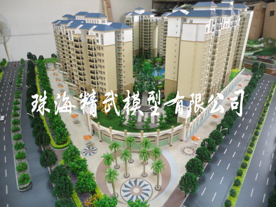 新會(huì)君悅豪庭售樓模型